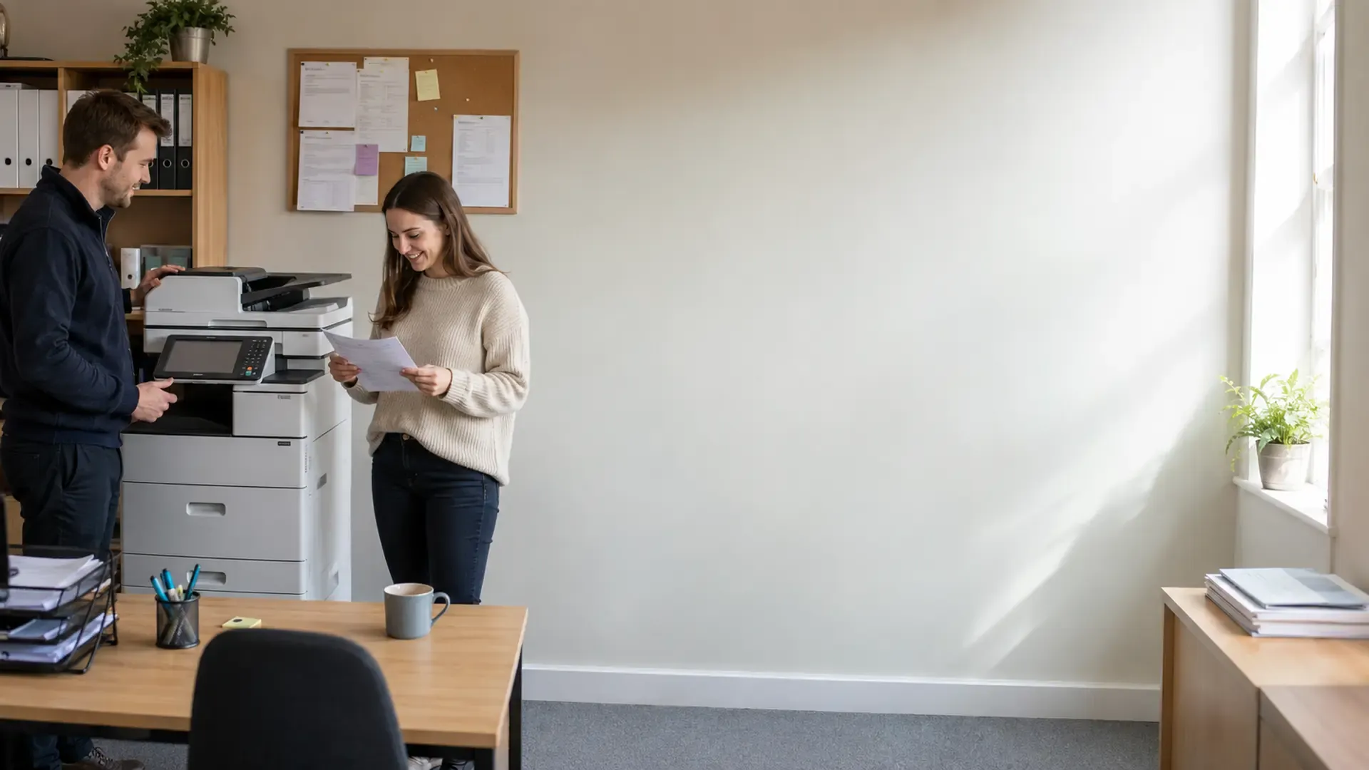 Office multifunction device in a Doncaster business unit
