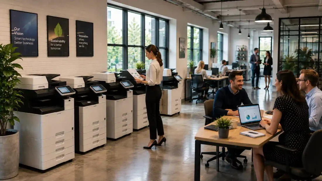 Print audit under way on an office multifunction device